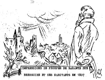 You are currently viewing Impressions de Prosper de Barante sur Bressuire et ses habitants en 1807 (1)