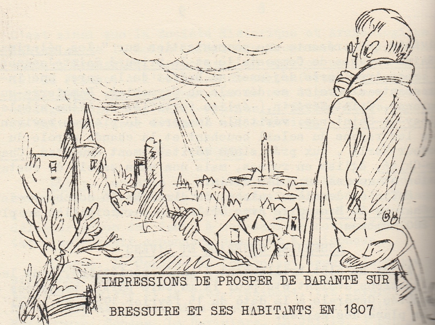 You are currently viewing Impressions de Prosper de Barante sur Bressuire et ses habitants en 1807 (2)