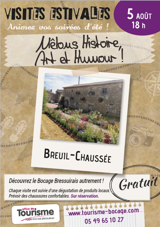 You are currently viewing Visite estivale à Breuil-Chaussée
