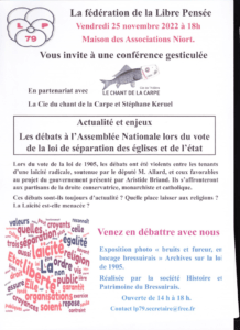 Lire la suite à propos de l’article L’expo « Bruits et fureur en Bocage bressuirais » à Niort