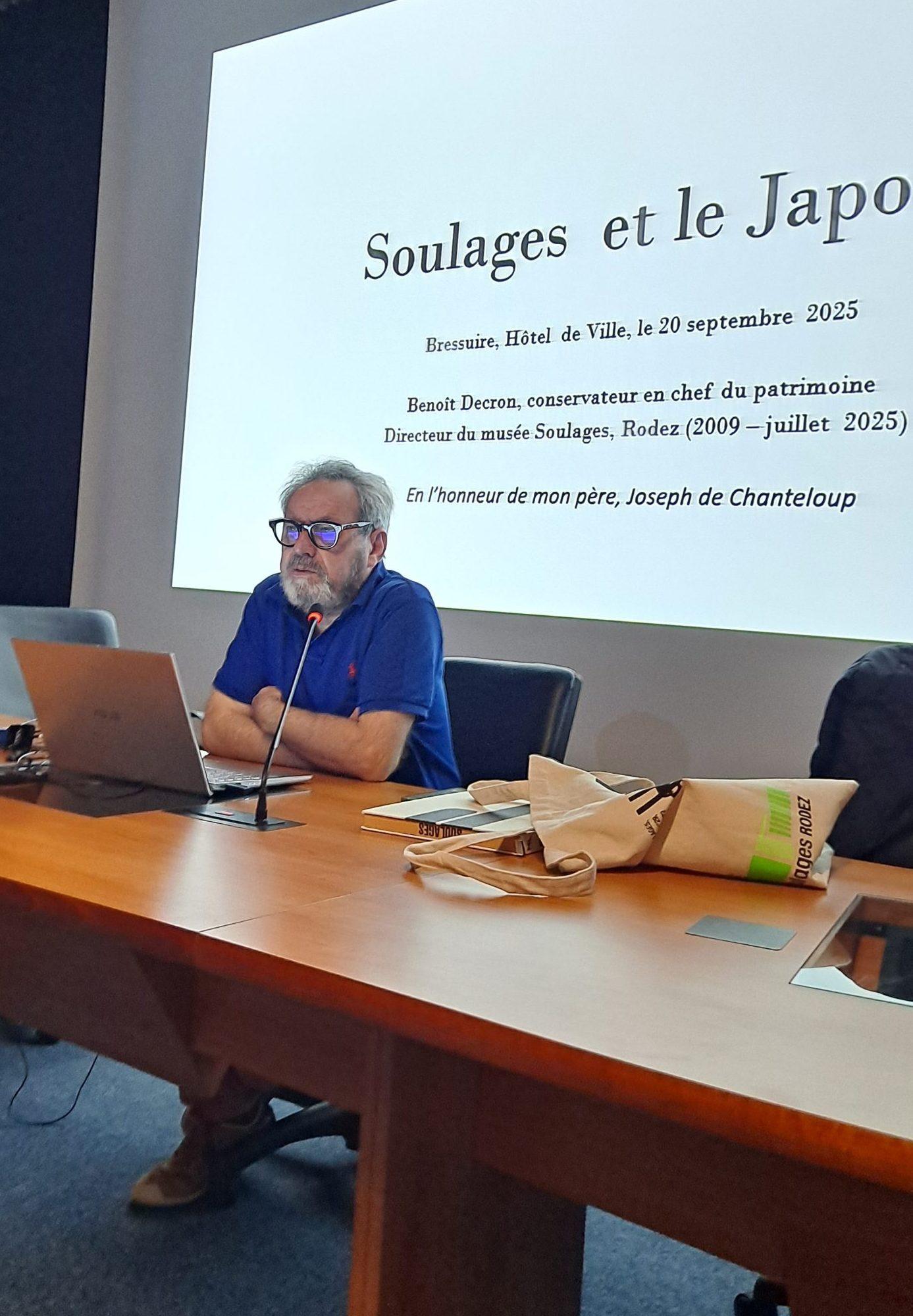 You are currently viewing Conférence « Pierre Soulages et le Japon, des destins croisés »