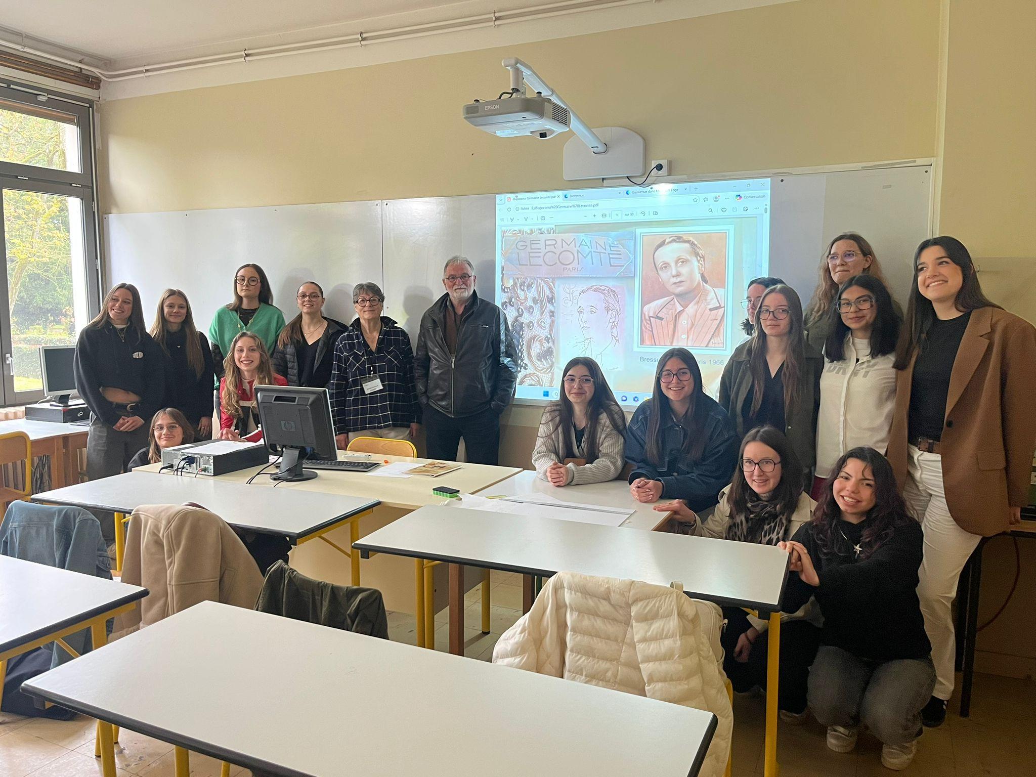 Germaine Lecomte à Saint-Joseph de Bressuire