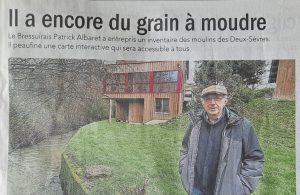 Patrick Albaret et les moulins des Deux-Sèvres