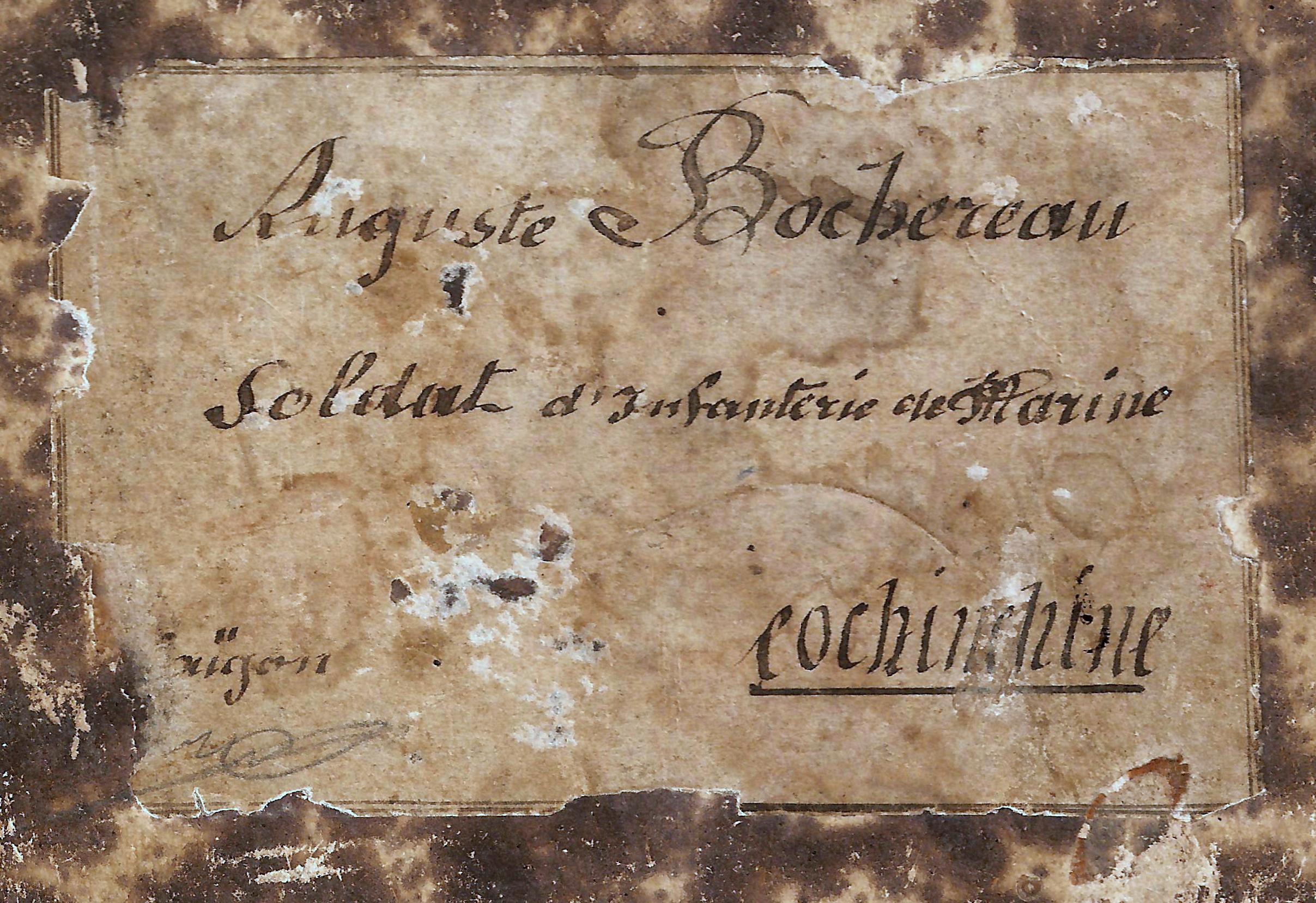 Lire la suite à propos de l’article Auguste Bochereau, appelé du contingent en Cochinchine, est-il un affabulateur ?