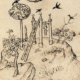 Fourches patibulaires Hausbuch_von Schloss Wolfeg_11r_Saturn