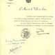 Certificat de réquisition d’une voiture de Mme Des Forts Montagnac, du 5 septembre 1939